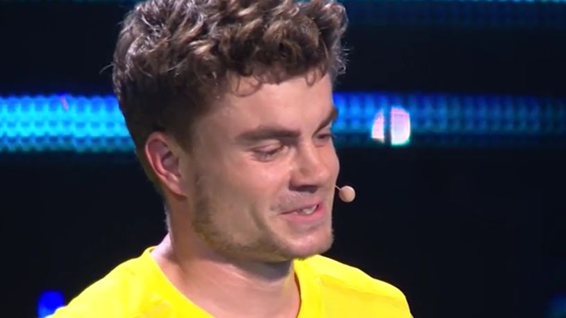 Tomasz Baran wywołał mały skandal w programie