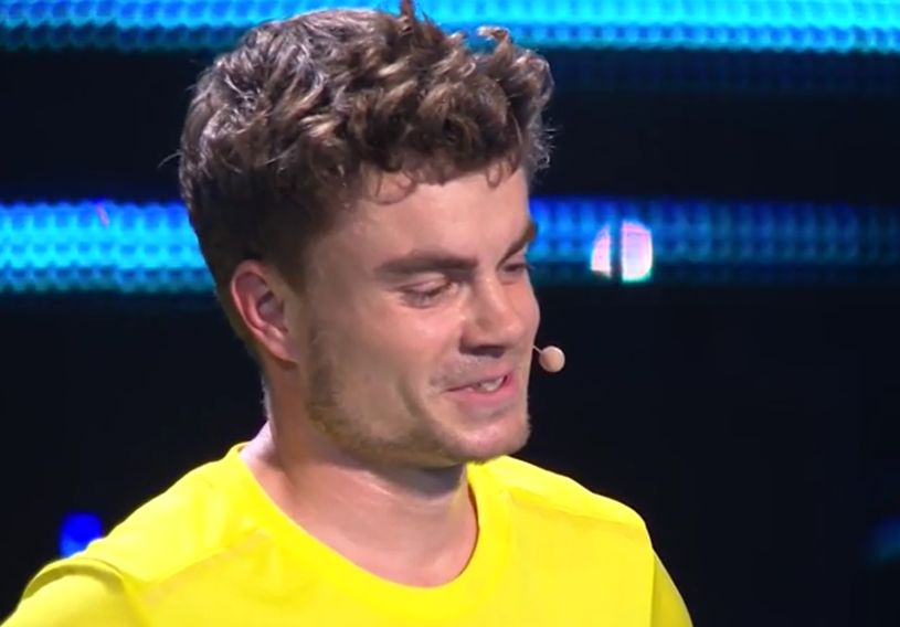 Tomasz Baran wywołał mały skandal w programie