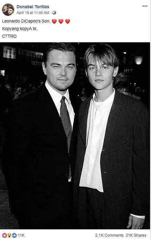 Leonardo DiCaprio - fotomontaż