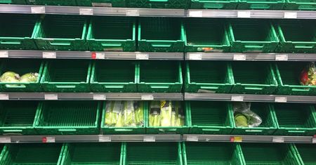 Brytyjskie supermarkety. Przed Brexitem coraz częściej świecą pustkami