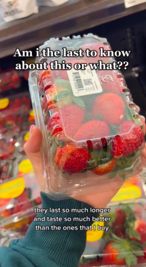 Jak wybrać owoce w sklepie- Pyszności; źródło: Tik Tok