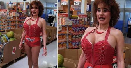Tak poszli na zakupy. W supermarkecie dzień jak co dzień