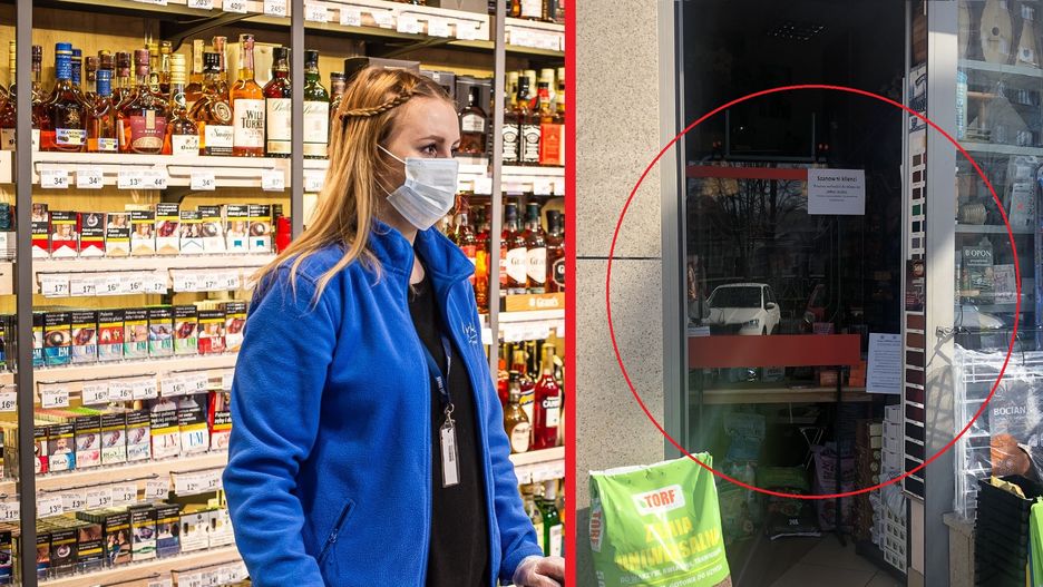 Sklepy wprowadzają coraz więcej zabezpieczeń przed koronawirusem dla kasjerów i klientów.