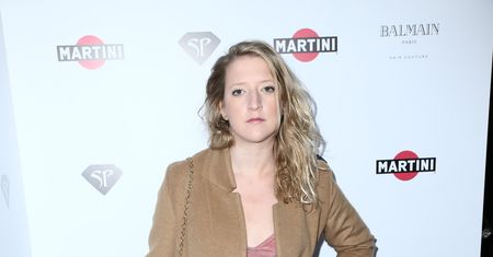 Lara Gessler na pokazie Sabriny Pilewicz