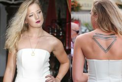 Lara Gessler: pokazała oryginalny tatuaż