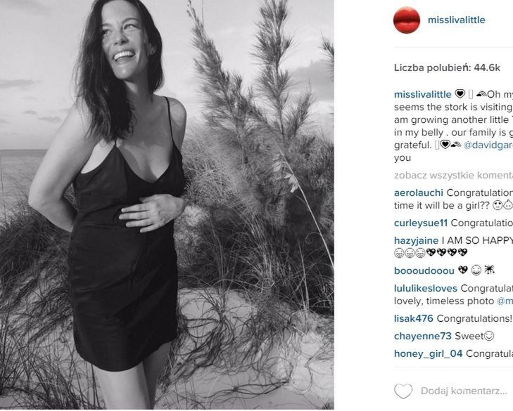 Liv Tyler w trzeciej ciąży