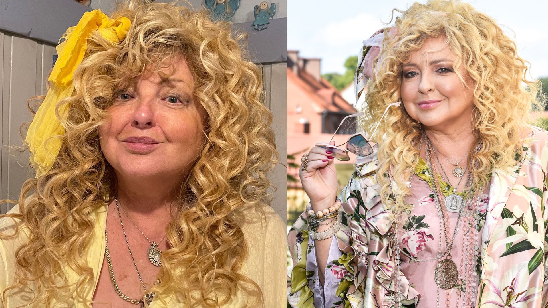 Magda Gessler bez makijażu
