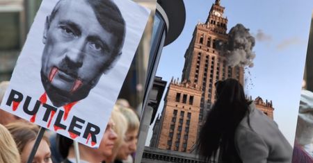Ukraińcy zwizualizowali bombardowanie Warszawy. Zobacz wstrząsające nagranie! [WIDEO]