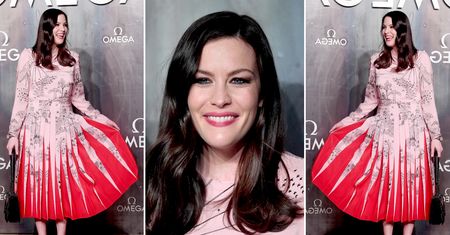 LOOK OF THE DAY: Liv Tyler w romantycznej sukience od Valentino