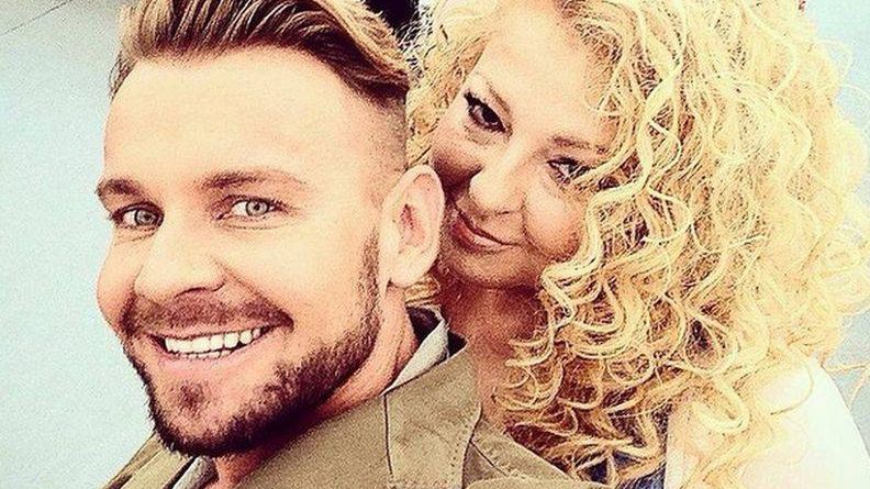 Dawid Woliński i Magda Gessler