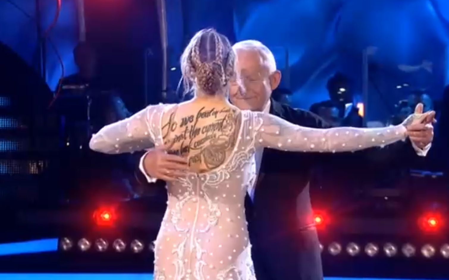 Monika Miller i Leszek Miller w "Tańcu z gwiazdami"