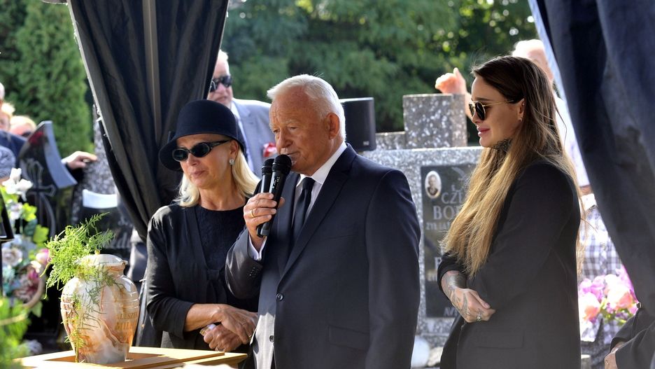 Leszek Miller podczas pogrzebu wygłosił przemówienie