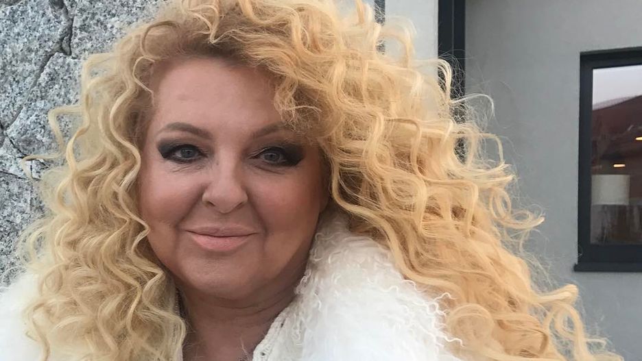 Magda Gessler w trakcie nagrań programu "Kuchenne Rewolucje"