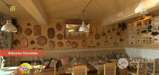 Agnieszka Jastrzębska z wizytą u Magdy Gessler w Schronisku Smaków w Bukowinie Tatrzańskiej