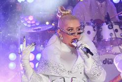Christina Aguilera w przedziwnej sylwestrowej kreacji