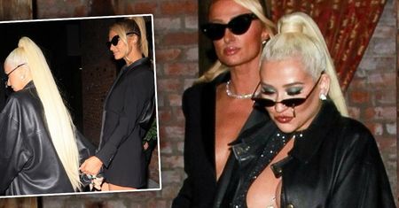 Tak Christina Aguilera i Paris Hilton imprezują w Hollywood! Wyszły z restauracji, trzymając się za ręce. Przyjaźń odżyła po silnych perturbacjach