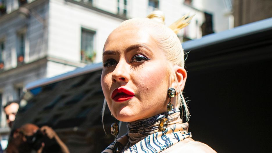 Christina Aguilera w 2019 roku we Francji
