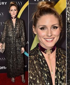 LOOK OF THE DAY: Olivia Palermo w czarno-złotej stylizacji