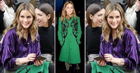 LOOK OF THE DAY: Olivia Palermo w płaszczu Elie Saab