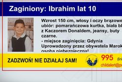 Gdynia. 10-letni Ibrahim uprowadzony. Policja uruchomiła Child Alert