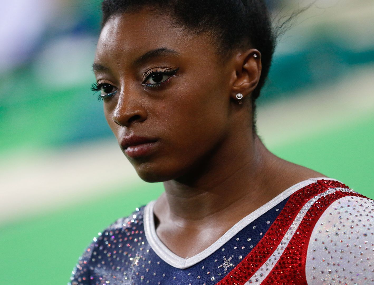 Simone Biles podczas Igrzysk Olimpijskich w Rio de Janeiro