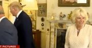Camilla Parker Bowles puściła oczko na spotkaniu z Trumpem. Ludzie "rozgryźli" gest