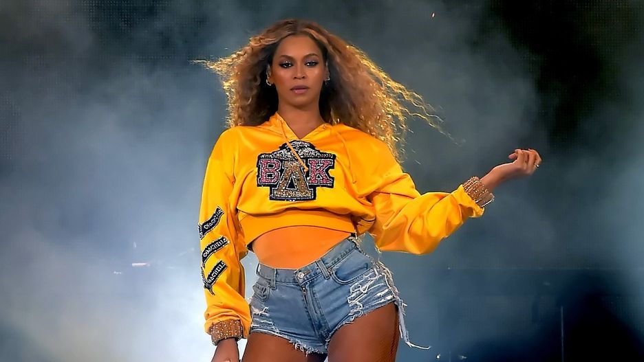 Beyoncé podczas występu na tegorocznym festiwalu Coachella. 