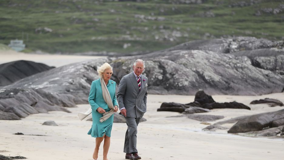 Camilla Parker Bowles i książę Karol w Irlandii