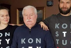 Lech Wałęsa nie rezygnuje z akcji "Konstytucja". Wspiera go rodzina