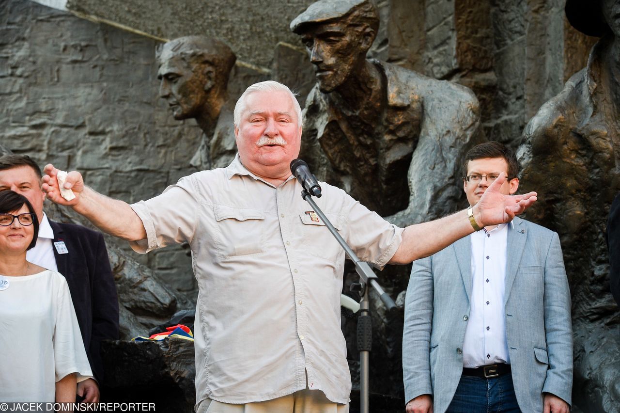 Lech Wałęsa "dementuje kłamstwa". Nazywa Kornela Morawieckiego "zdrajcą"