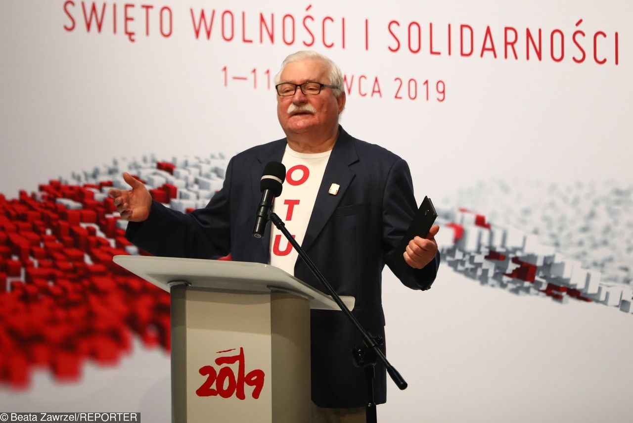 Lech Wałęsa w Gdańsku. "Pozwoliliście mi być wielkim"