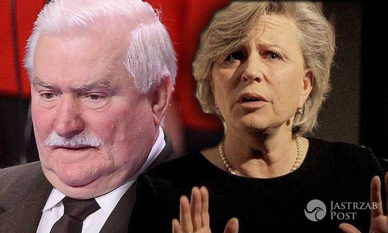 Krystyna Janda broni Lecha Wałęsy