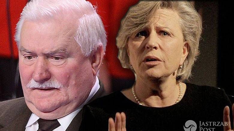 Krystyna Janda broni Lecha Wałęsy