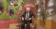 Wałęsa w Legolandzie przyjęty po królewsku. Był nawet tron