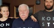 Lech Wałęsa nie rezygnuje z akcji "Konstytucja". Wspiera go rodzina