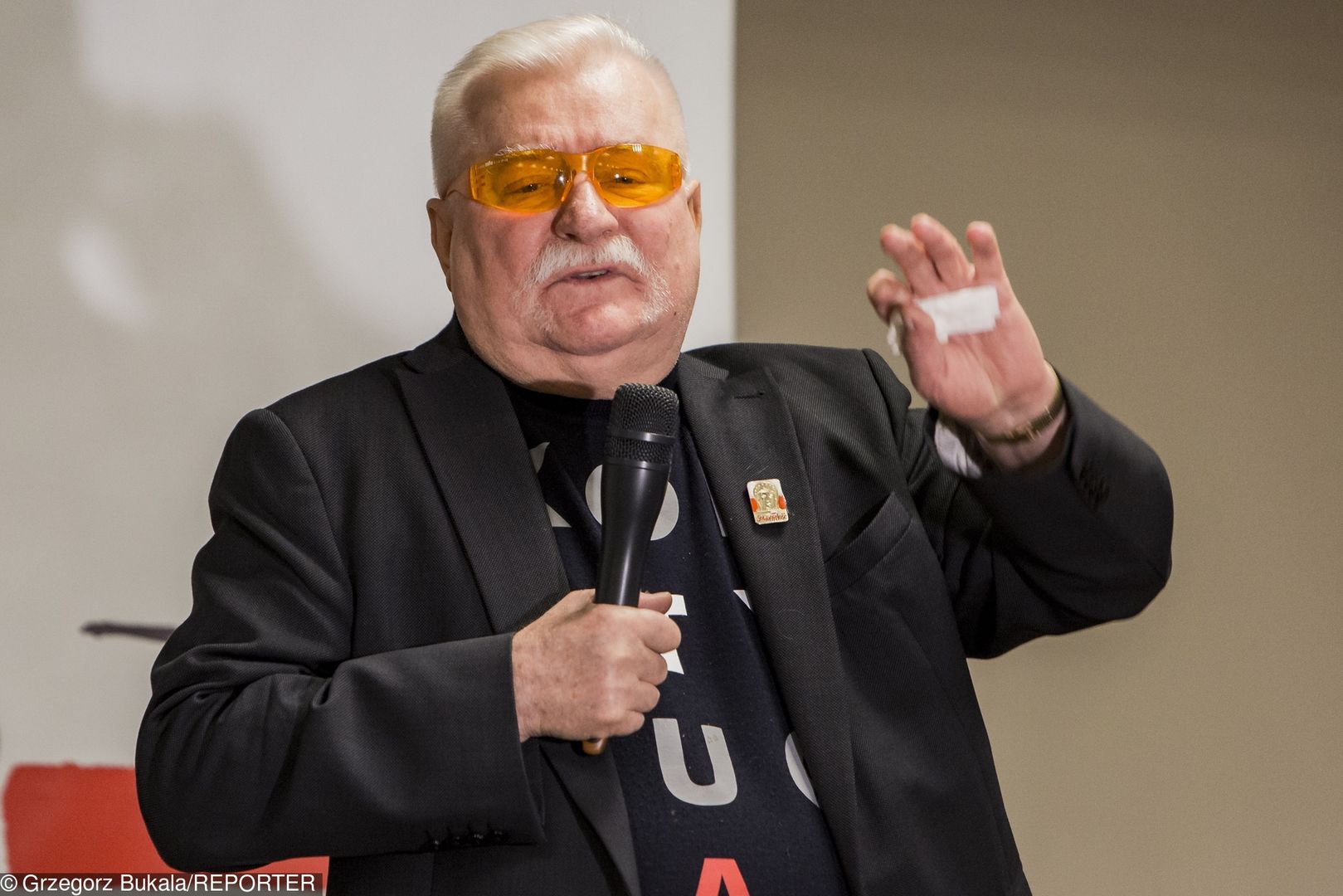 Lech Wałęsa na spotkaniu Klubu Obywatelskiego