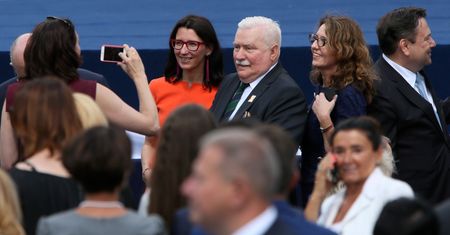 Lech Wałęsa skomentował wydarzenia na pl. Krasińskich