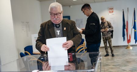 Wybory parlamentarne 2019. Lech Wałęsa oddał głos