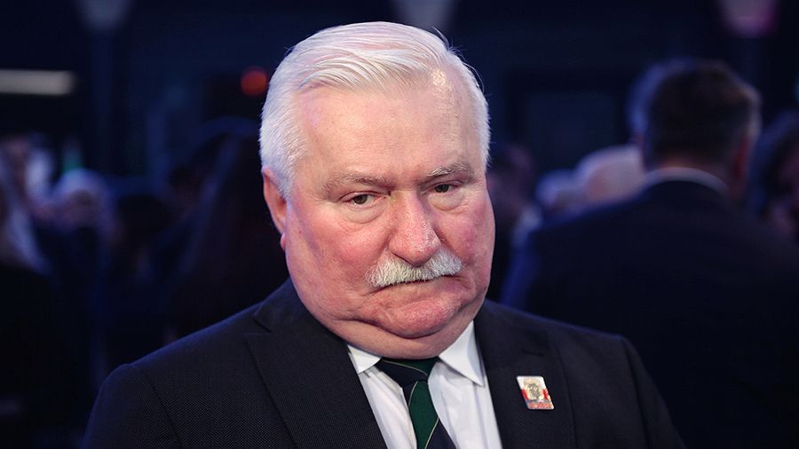 Lech Wałęsa podczas finału 6. edycji Nagrody Polskiej Rady Biznesu im. Wejcherta