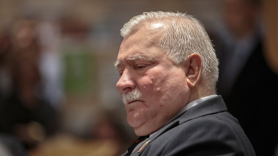 Lech Wałęsa poparł Tuska