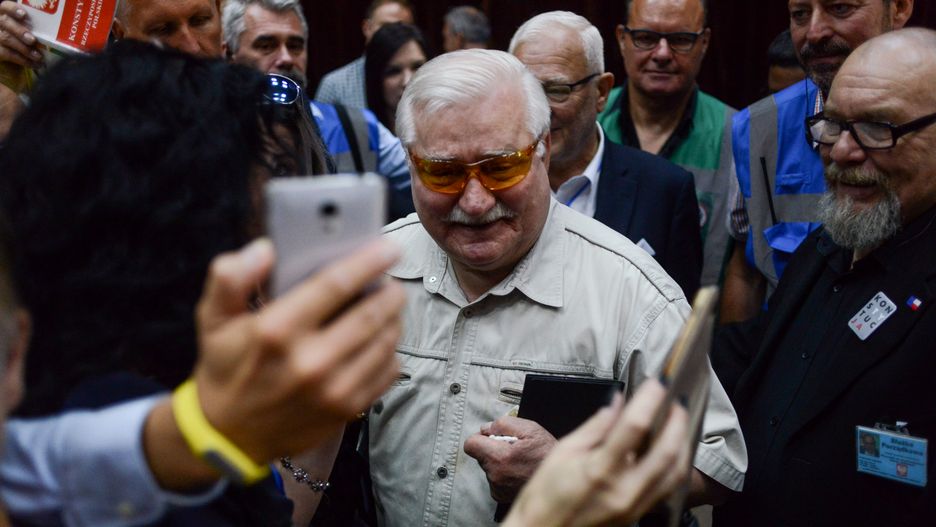 Lech Wałęsa jest Honorowym Obywatelem Szczecina od 2008 r.