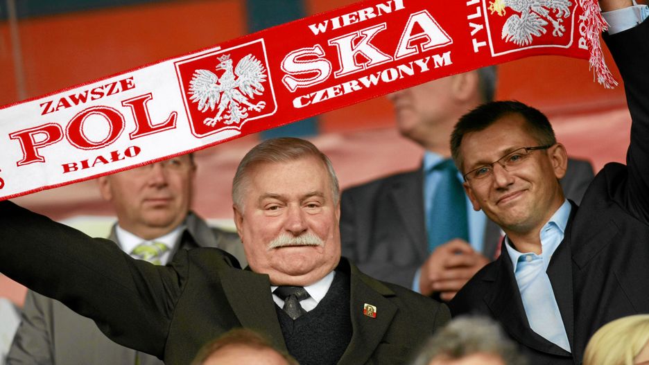 Lech Wałęsa jest fanem piłki nożnej