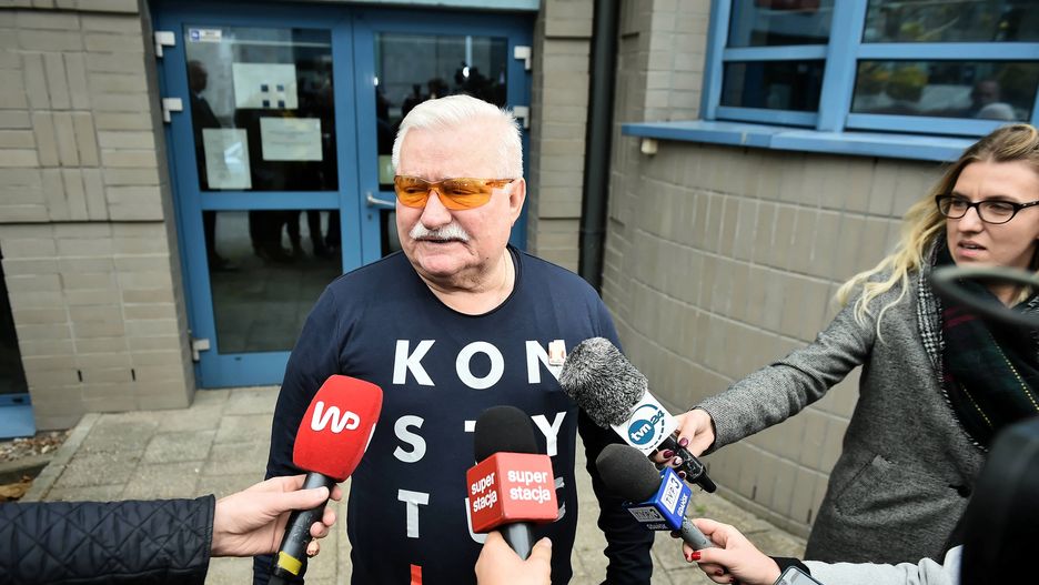 Lech Wałęsa skomentował swoja absencję na "Biało-Czerwonym Marszu"