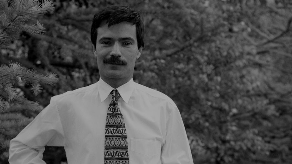 Krzysztof Leski był dziennikarzem radiowym i telewizyjnym [zdj. archiwalne, czerwiec 1996 r.]