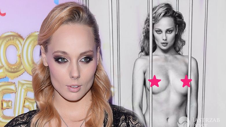 Jagoda Judzińska pozuje topless