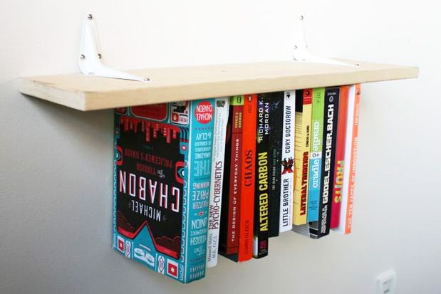 Inverted Bookshelf