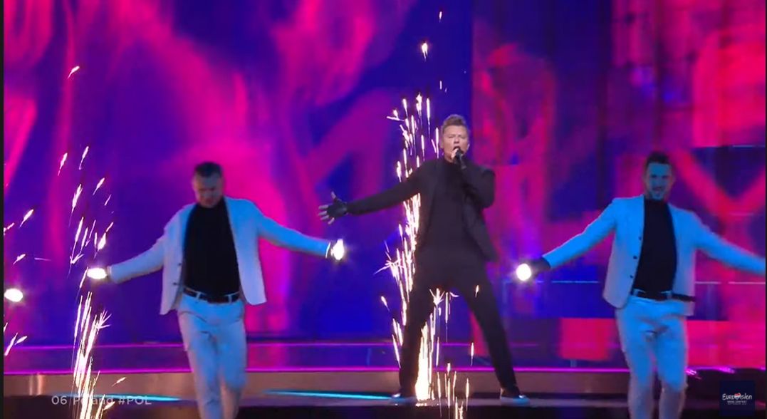 Eurowizja 2021. Rafał Brzozowski, występ półfinałowy