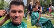 Tego w "Pytaniu na śniadanie" jeszcze nie było! Tomasz Kammel trafił na fryzjerski fotel. Udana metamorfoza?