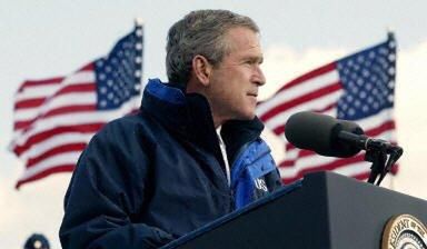 Bush: coraz bliżej Bagdadu i zwycięstwa