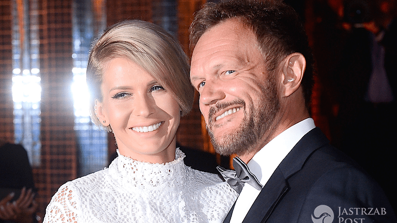 Edyta Pazura i Cezary Pazura na selfie